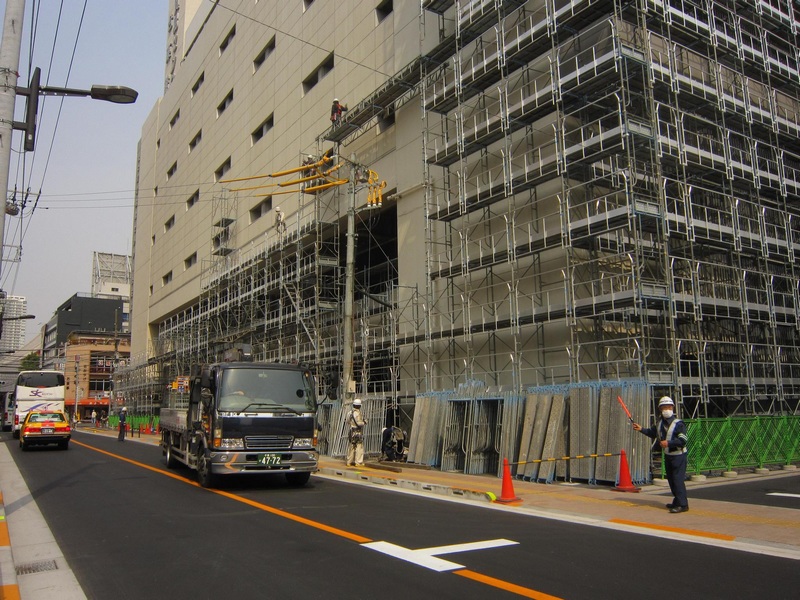 精河日本三年建筑工